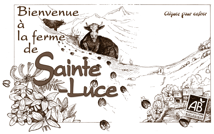 Bienvenue dans la ferme de Sainte Luce, Viande, Fromage, Pain en Agriculture Biologique en Is&egrave;re