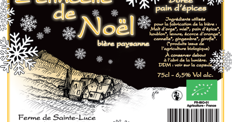 La bière de Noël est arrivée avec la neige !