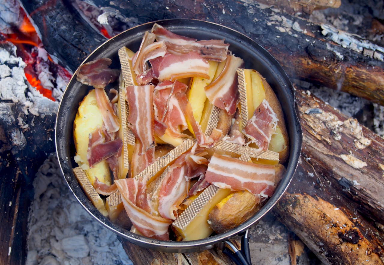 La raclette dort en igloo !